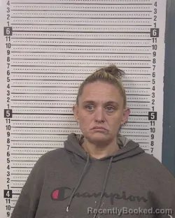 Mugshot of MELISSA ELAINE SCOTT booked in Caldwell County, North Carolina on March 18, 2026