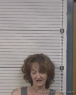 Mugshot of LINDA MAE DUFFIELD booked in Caldwell County, North Carolina on June 4, 2026