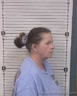 Mugshot of MELINDA WARNER booked in Caldwell County, North Carolina on March 24, 2026