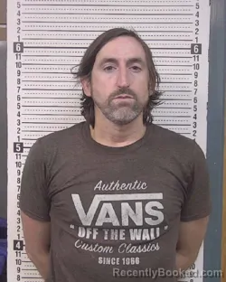 Mugshot of Daniel Justine Keylor booked in Caldwell County, North Carolina on August 5, 2026