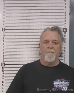 Mugshot of ARTHUR LEE SANDERS booked in Caldwell County, North Carolina on March 26, 2026