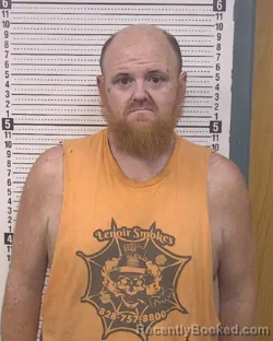 Mugshot of JAMES DAVID TACKETT booked in Caldwell County, North Carolina on June 28, 2026