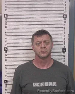Mugshot of Shane Alan Wilson booked in Caldwell County, North Carolina on August 24, 2026