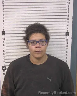 Mugshot of KEISHA LAQUAYA MOORE booked in Caldwell County, North Carolina on March 25, 2026