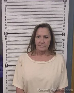 Mugshot of Cynthia Hall Newman booked in Caldwell County, North Carolina on October 23, 2026