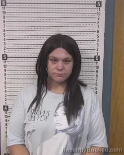 Mugshot of MAKAYLA CITLALI PLUIG booked in Caldwell County, North Carolina on June 19, 2026