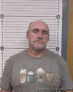 Mugshot of GARY LENN HOLMAN booked in Caldwell County, North Carolina on June 21, 2026
