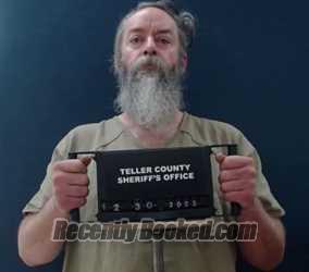 Booking photo from Teller County, Colorado