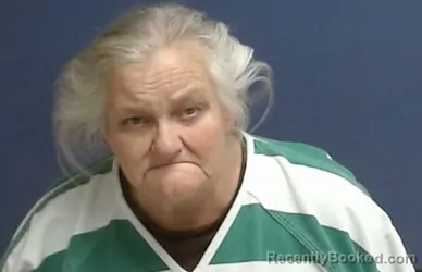 Mugshot of Katherine Elaine Alexander booked in Teller County, Colorado on March 23, 2026