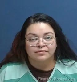 Mugshot of Maribel Hernandez booked in Teller County, Colorado on August 9, 2026