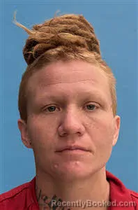 Mugshot of Ashley Dawn Robinson booked in Desoto County, Florida on March 17, 2026