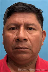 Mugshot of Teofilo Alvarado Xitumul booked in Desoto County, Florida on June 25, 2026