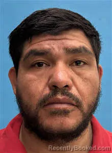 Mugshot of Francisco Javier Ojeda-Romero booked in Desoto County, Florida on July 13, 2026