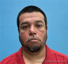 Mugshot of Ricardo Flores-Godoy booked in Desoto County, Florida on August 17, 2026