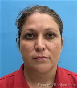 Mugshot of Sarah Marie Stewart booked in Desoto County, Florida on October 18, 2026