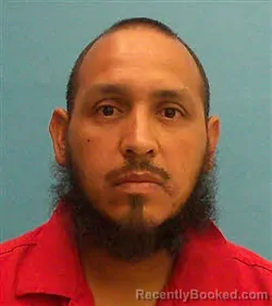 Mugshot of Luis Alberto Cruz booked in Desoto County, Florida on August 9, 2026