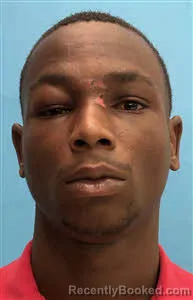 Mugshot of Ny'Trevious Levon Brady booked in Desoto County, Florida on April 16, 2026