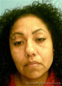 Mugshot of Maria Delfina Rodriguez-Colorado booked in Desoto County, Florida on May 16, 2026