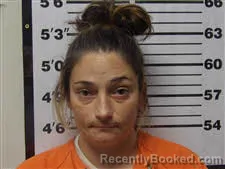 Mugshot of Ashley Diane Armstrong booked in Carteret County, North Carolina on October 21, 2026