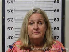Mugshot of Lori Ann Blaney Persinger booked in Carteret County, North Carolina on October 6, 2026