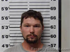 Mugshot of Shawn Ryan Blevins booked in Carteret County, North Carolina on August 12, 2026
