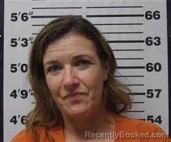 Mugshot of Christina Marie Churchill booked in Carteret County, North Carolina on October 19, 2026