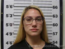 Mugshot of Kaylie Lavoyne Cantrell booked in Carteret County, North Carolina on October 2, 2026