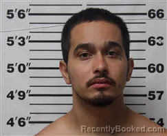 Mugshot of MATTHEW LUIS CHAVEZ booked in Carteret County, North Carolina on July 12, 2026