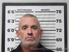 Mugshot of Ronald Dupont Andelot Carpenter booked in Carteret County, North Carolina on August 11, 2026