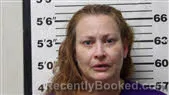 Mugshot of LESLYN CARA DAVIS booked in Carteret County, North Carolina on April 17, 2026
