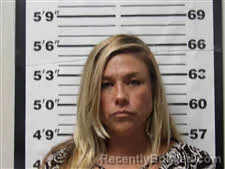 Mugshot of DANA WEBB HOLLEMAN booked in Carteret County, North Carolina on July 22, 2026