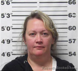 Mugshot of KRISTINA STRICKLAND HOOPER booked in Carteret County, North Carolina on May 2, 2026