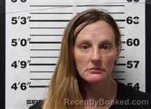 Mugshot of LESLIE PAULA HILBURN booked in Carteret County, North Carolina on July 14, 2026