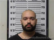 Mugshot of Trever Jay Hickman booked in Carteret County, North Carolina on October 17, 2026