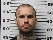 Mugshot of Alex Nanthaniel King booked in Carteret County, North Carolina on October 21, 2026