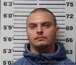 Mugshot of Dominick Logan Moore booked in Carteret County, North Carolina on October 18, 2026