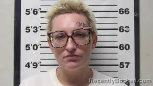 Mugshot of DANIELLE MAGEN MANNING booked in Carteret County, North Carolina on March 25, 2026