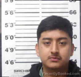 Mugshot of EMANUEL BRAVO MAZARIEGOS booked in Carteret County, North Carolina on March 21, 2026