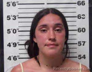 Mugshot of MAKAYLA SERENE MOYA booked in Carteret County, North Carolina on March 31, 2026