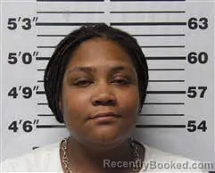 Mugshot of Ossilena Murray booked in Carteret County, North Carolina on October 8, 2026