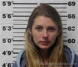 Mugshot of GRACE ANNE RAMSEY booked in Carteret County, North Carolina on July 26, 2026