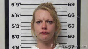 Mugshot of KAYLIN MARIE STARNES booked in Carteret County, North Carolina on March 27, 2026