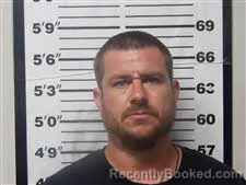 Mugshot of Ian Scott Travis booked in Carteret County, North Carolina on August 10, 2026