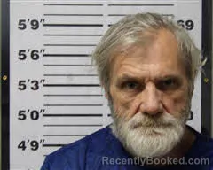 Mugshot of Ronald Gene Thurlow booked in Carteret County, North Carolina on October 25, 2026