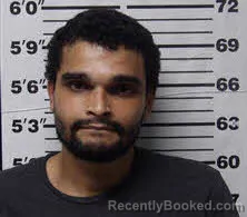Mugshot of Brett Lavon Wade booked in Carteret County, North Carolina on August 5, 2026