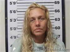 Mugshot of Lauren Jeanette Williams booked in Carteret County, North Carolina on October 21, 2026
