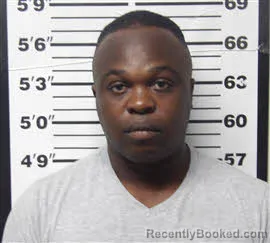 Mugshot of RAYON ANTHONY WILLIAMS booked in Carteret County, North Carolina on July 9, 2026