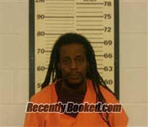 Booking photo from Caswell County, North Carolina