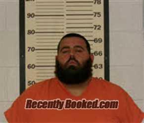 Booking photo from Caswell County, North Carolina