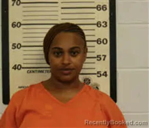 Mugshot of ALAZIA TYTINA FOUNTAIN booked in Caswell County, North Carolina on July 13, 2026